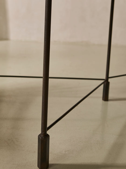 Mesa hierro comedor italiana