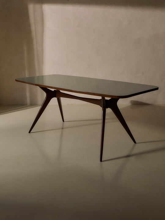 Mesa Italiana años 50 celadón