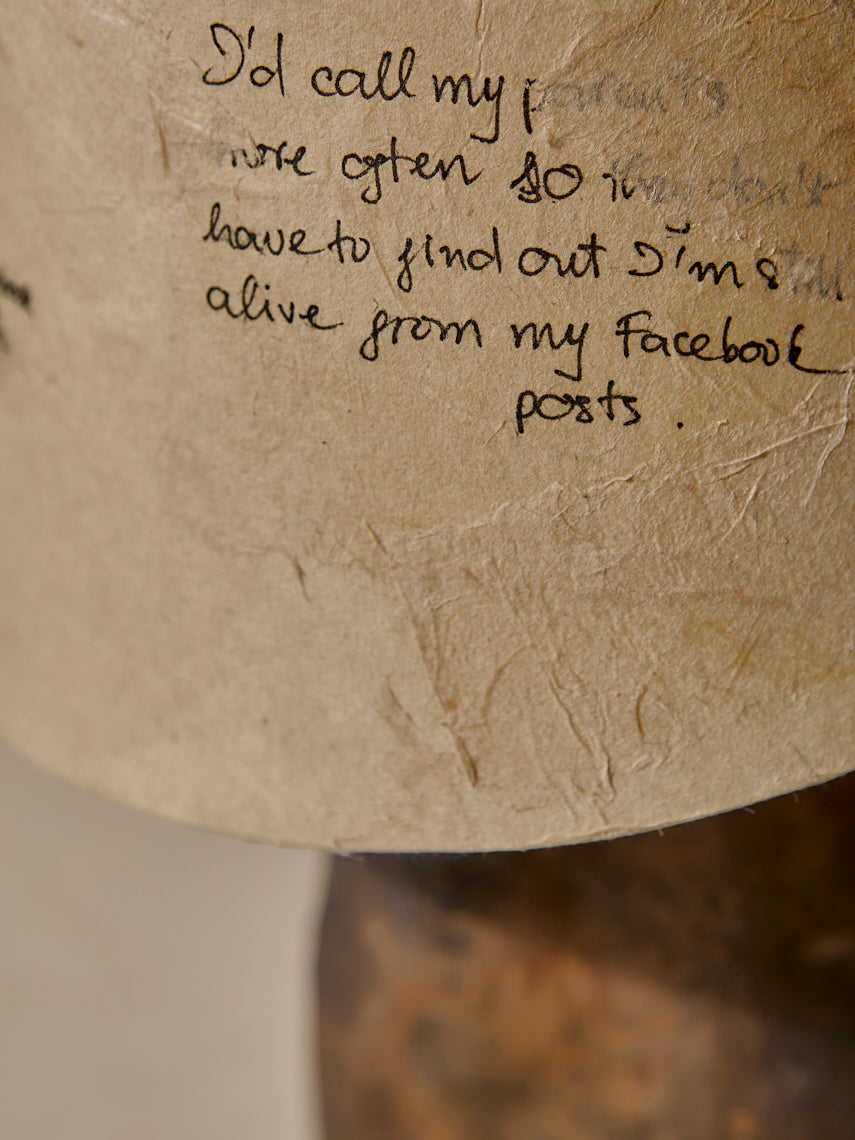 Voi Vang Lámpara de mesa