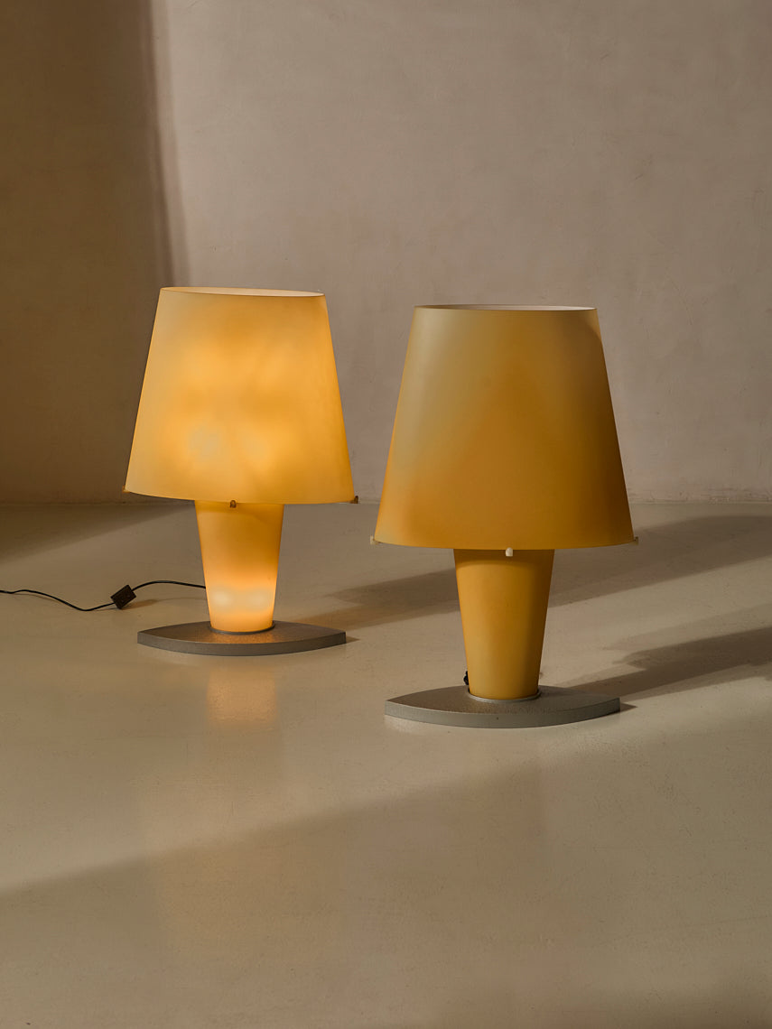 Pair of FontanaArte lamps