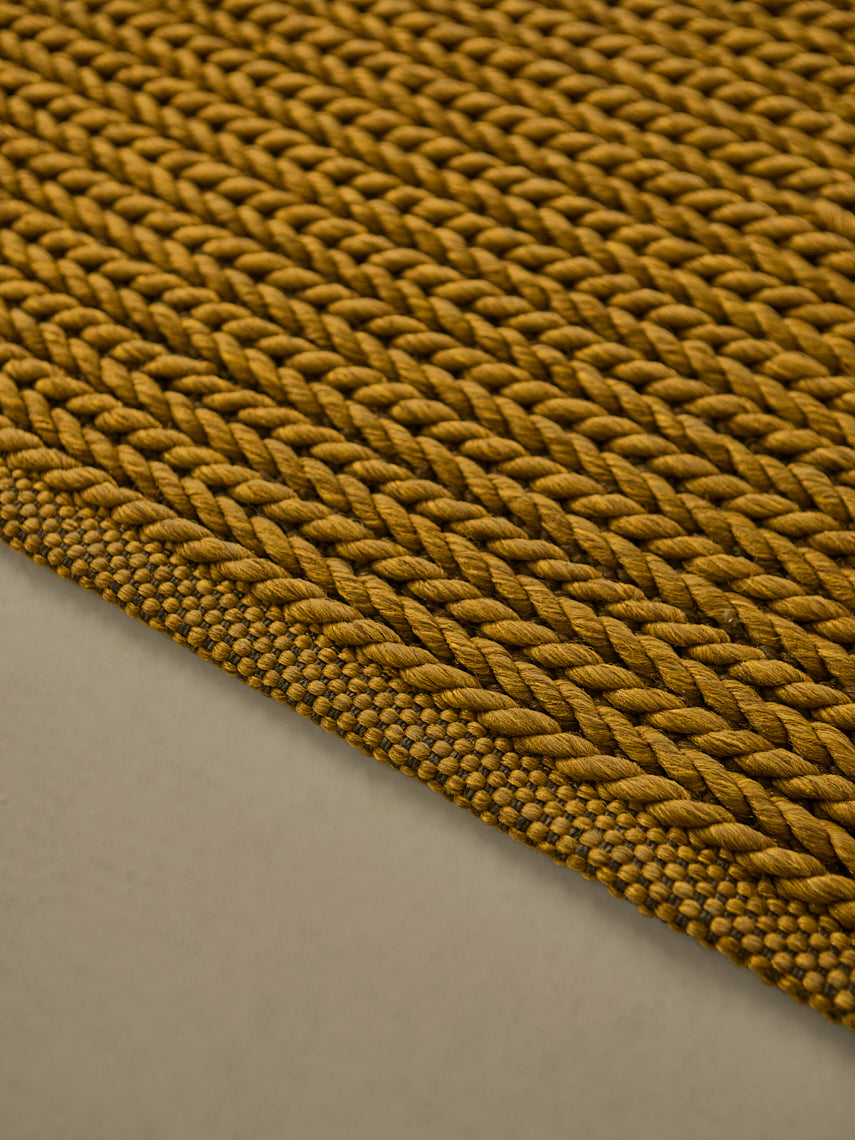 Alfombra Horizon Olive indoor & outdoor