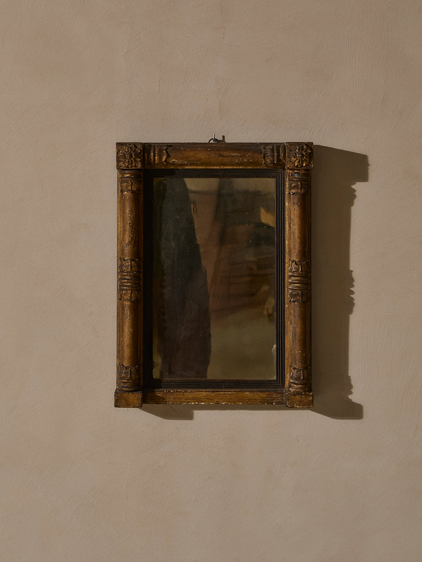 Mirror France 20s carved 2