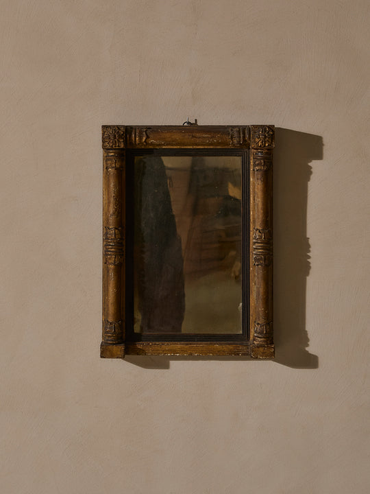 Mirror France 20s carved 2