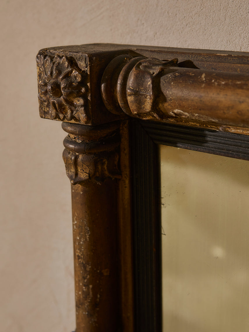 Mirror France 20s carved 2