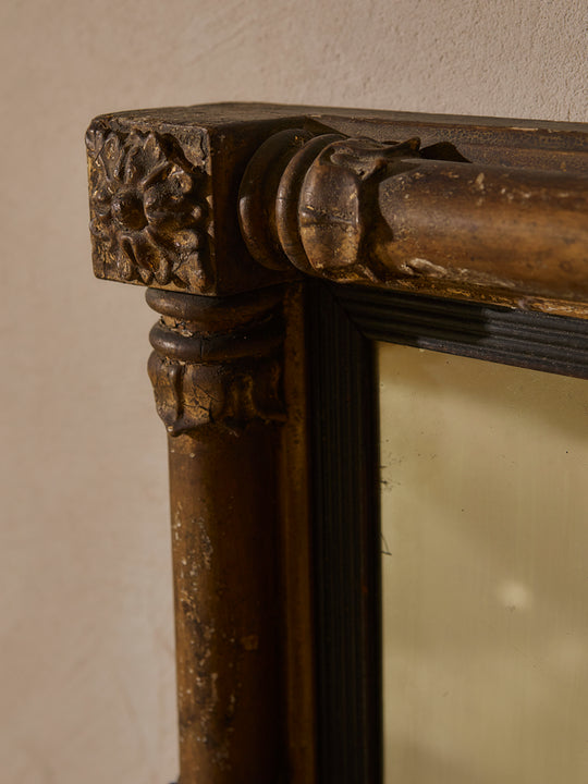 Mirror France 20s carved 2