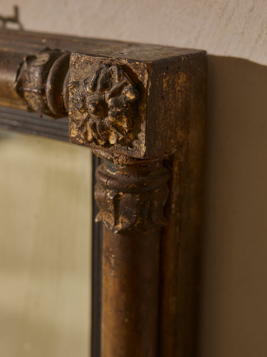 Mirror France 20s carved 2