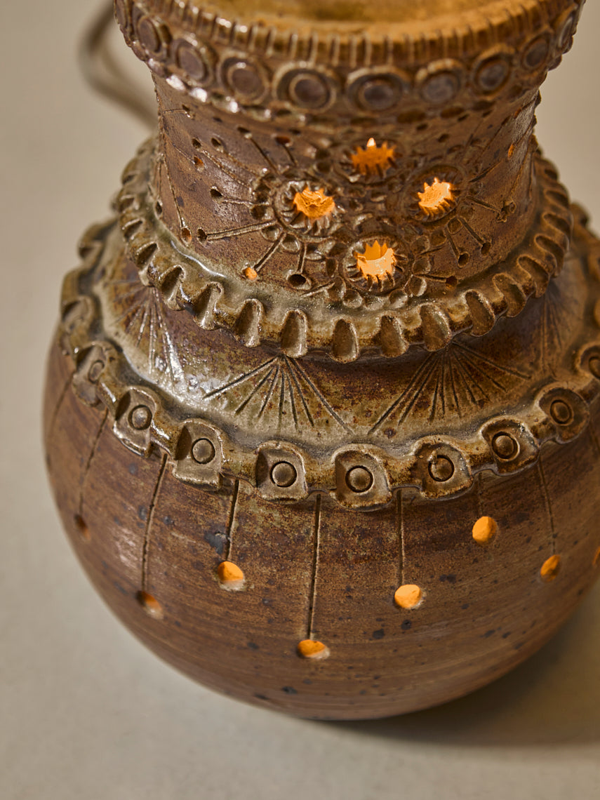 Lámpara lana años 70