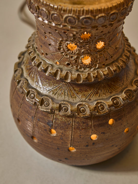 Lámpara lana años 70