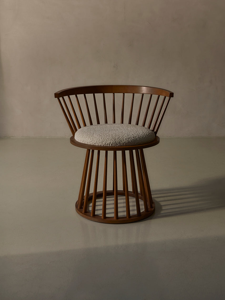 Italian beech armchair