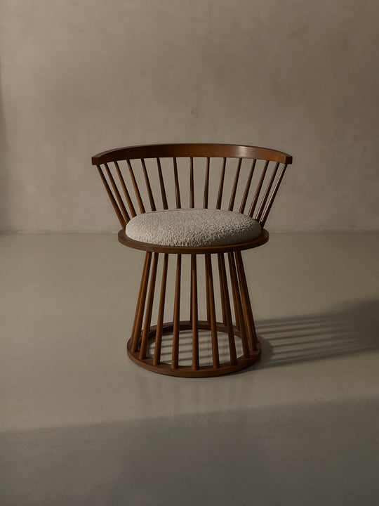 Italian beech armchair
