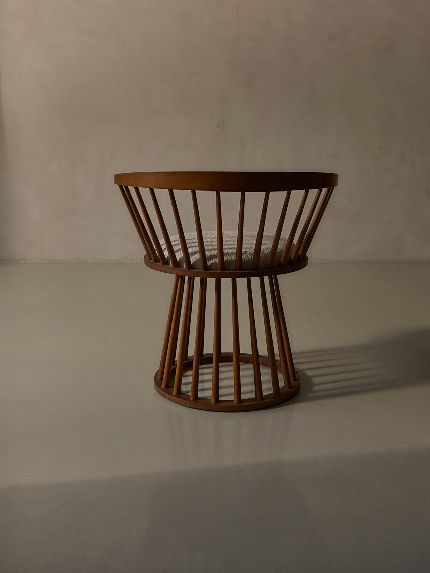 Italian beech armchair