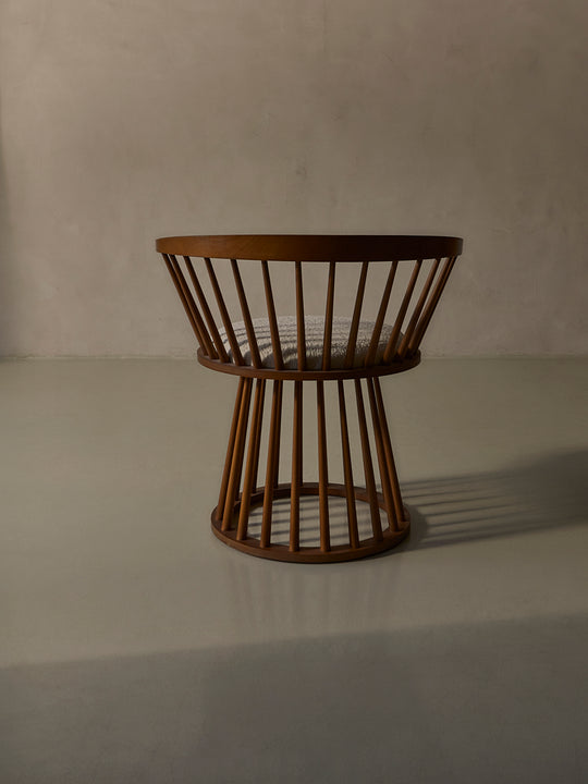 Italian beech armchair