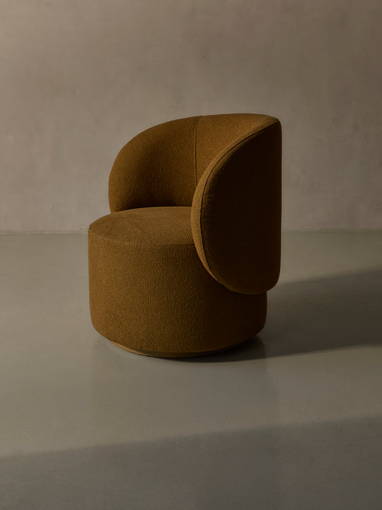 Auguste mustard armchair