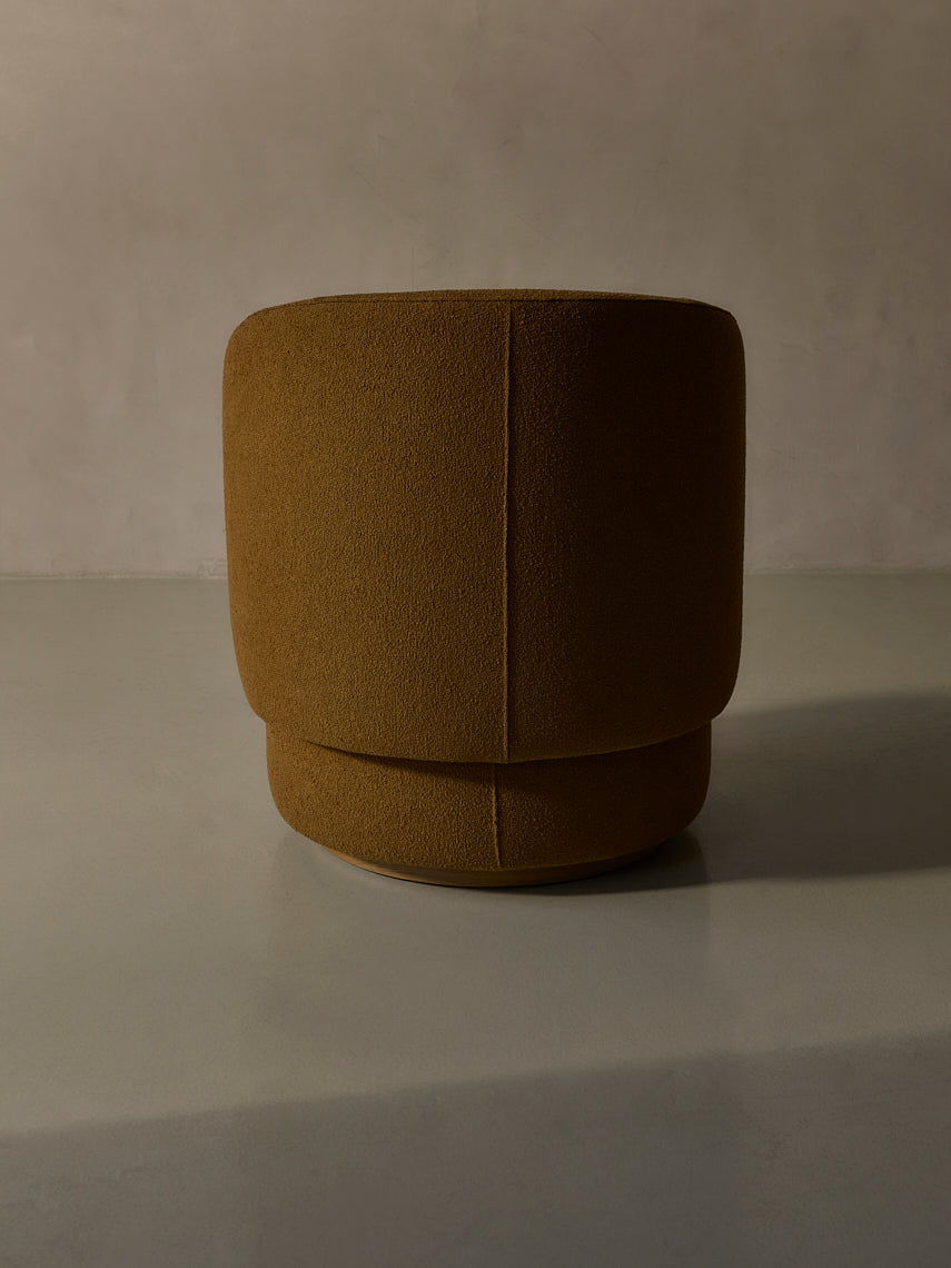 Auguste mustard armchair