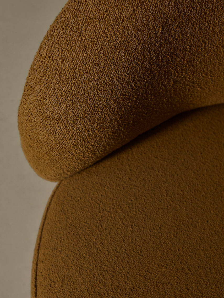 Auguste mustard armchair