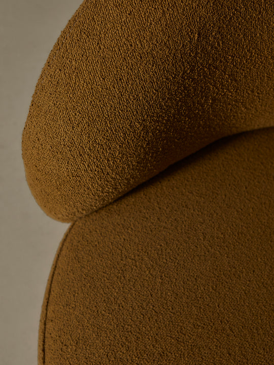 Auguste mustard armchair