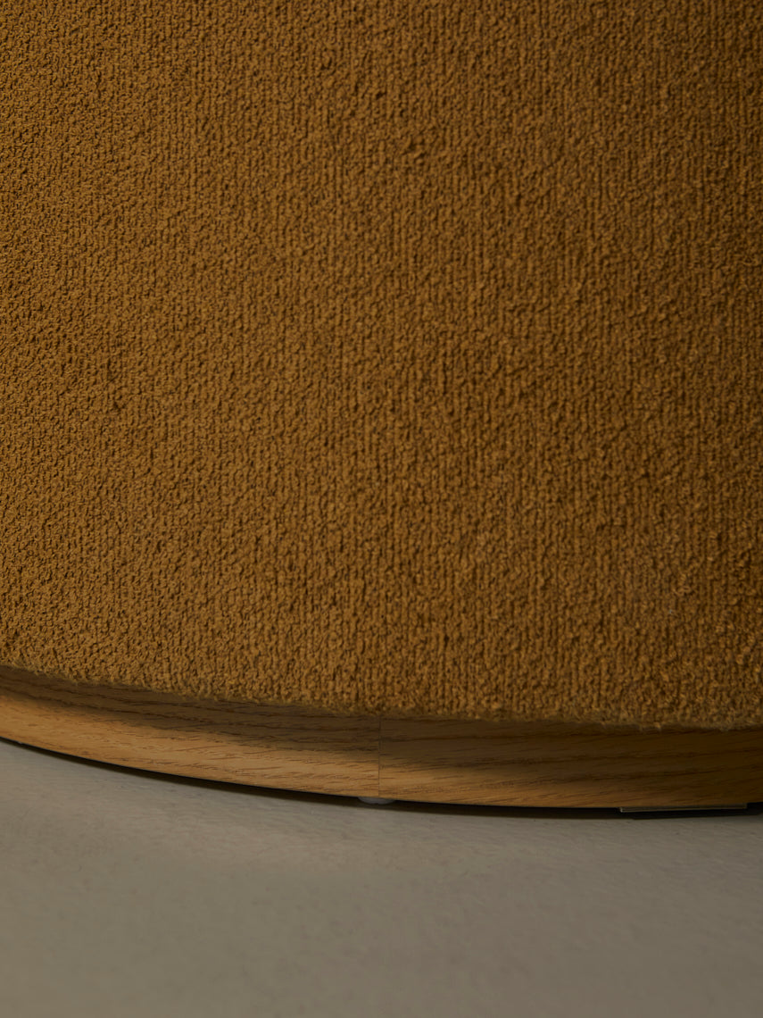 Auguste mustard armchair