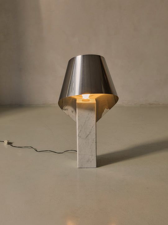 Table lamp from the 70s Carrara &amp; Crom Italia
