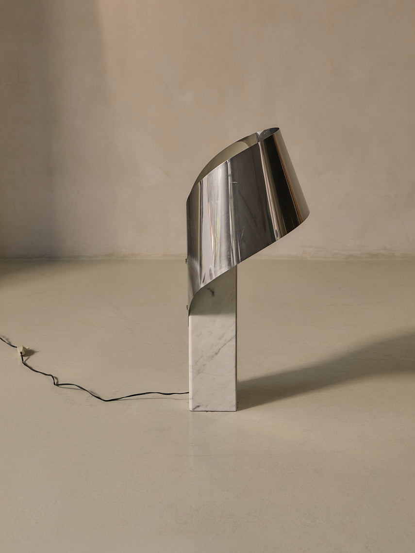 Table lamp from the 70s Carrara &amp; Crom Italia