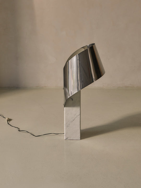 Table lamp from the 70s Carrara &amp; Crom Italia
