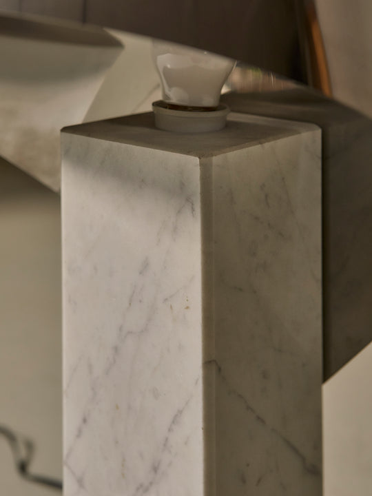 Table lamp from the 70s Carrara &amp; Crom Italia