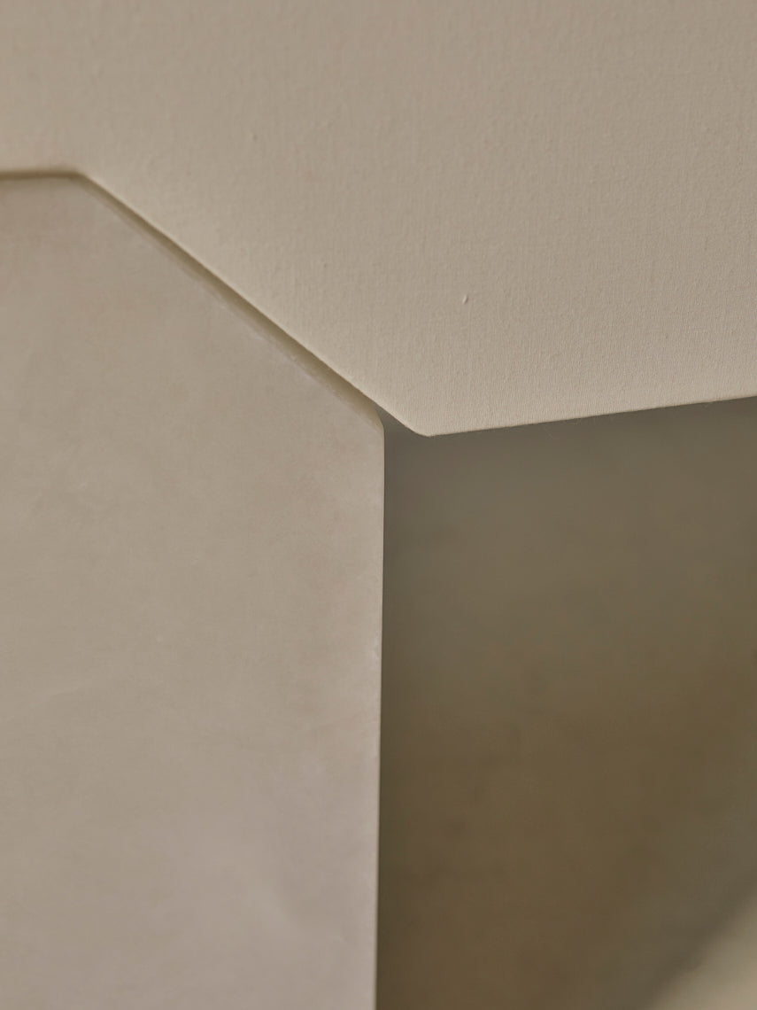 Edna white alabaster lamp Simone &amp; Marcel