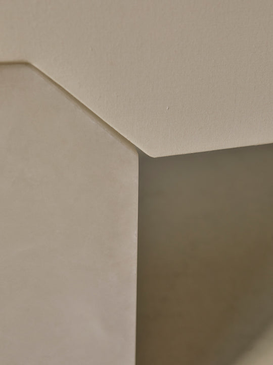 Edna white alabaster lamp Simone &amp; Marcel
