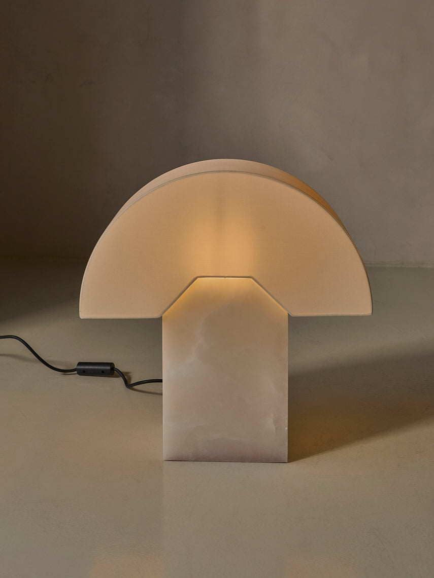 Edna white alabaster lamp Simone &amp; Marcel