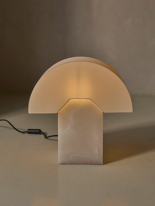 Edna white alabaster lamp Simone &amp; Marcel
