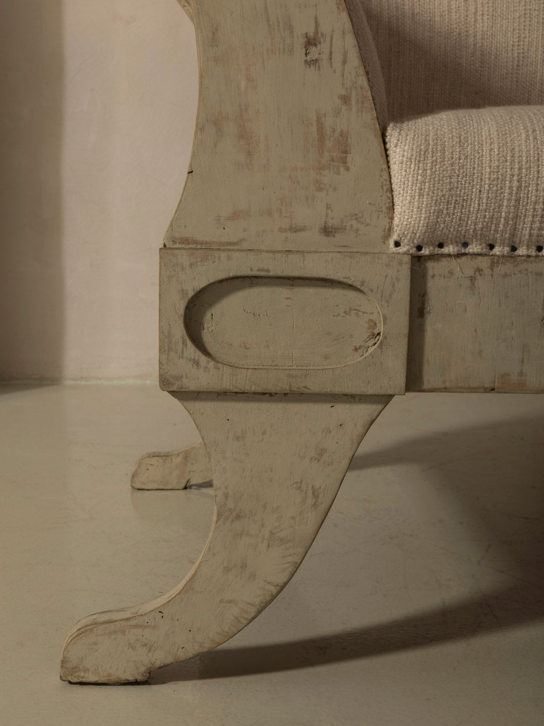 Swedish Empire Bench 19th century