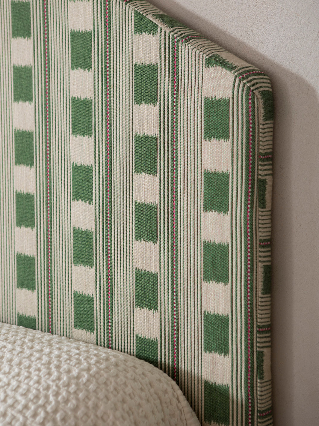 Bogo green headboard