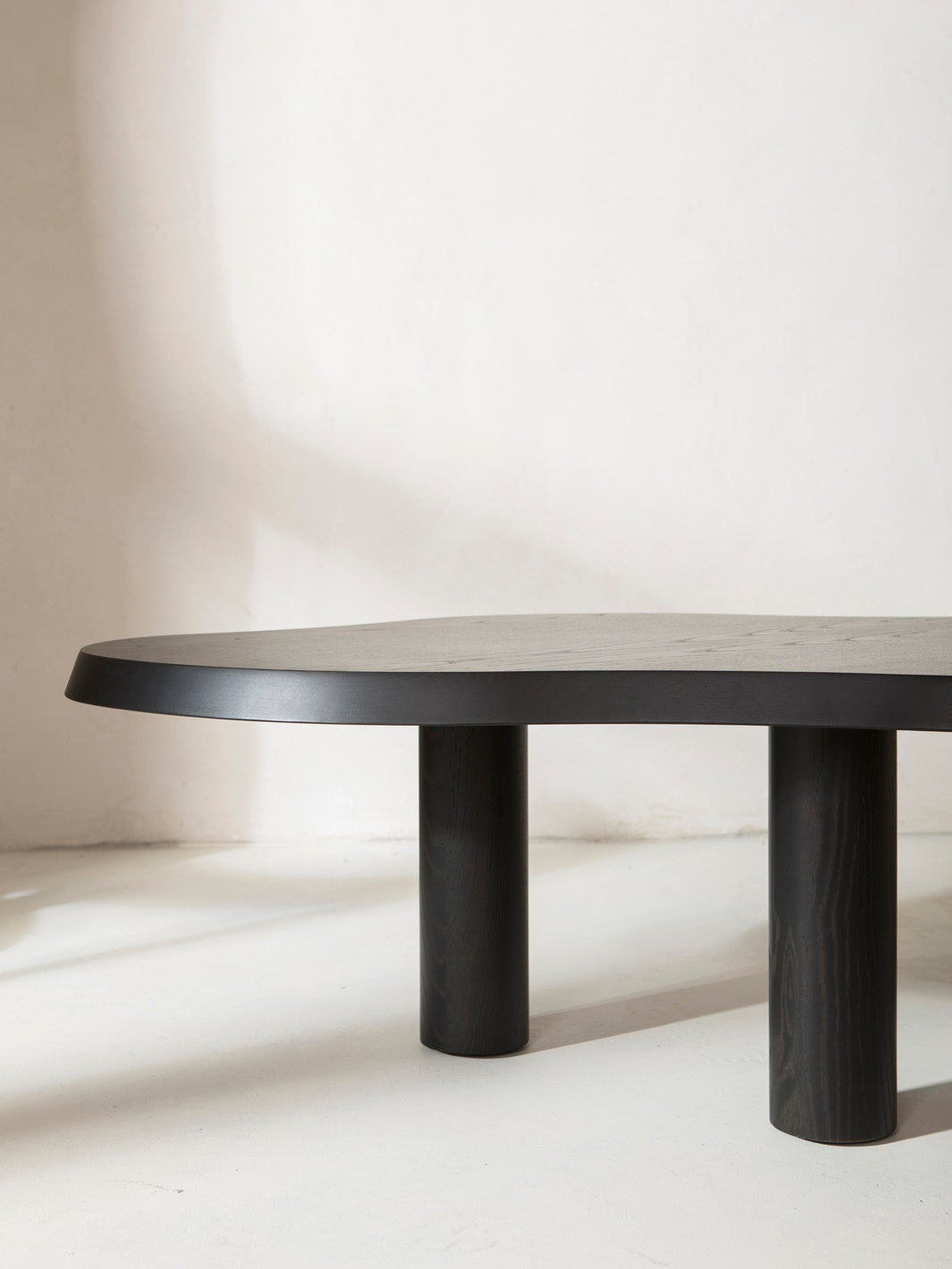 Organic Black Ash Coffee Table L