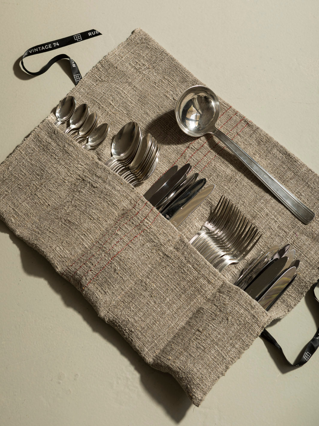 French Art Deco cutlery set for 12 people