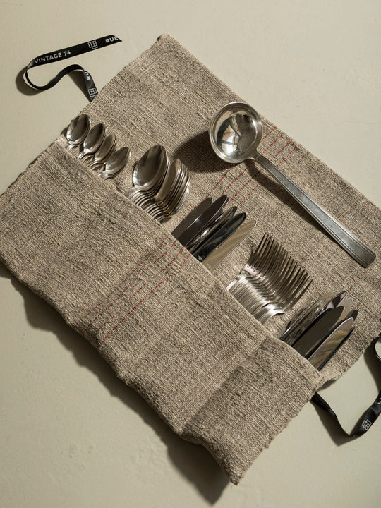 French Art Deco cutlery set for 12 people