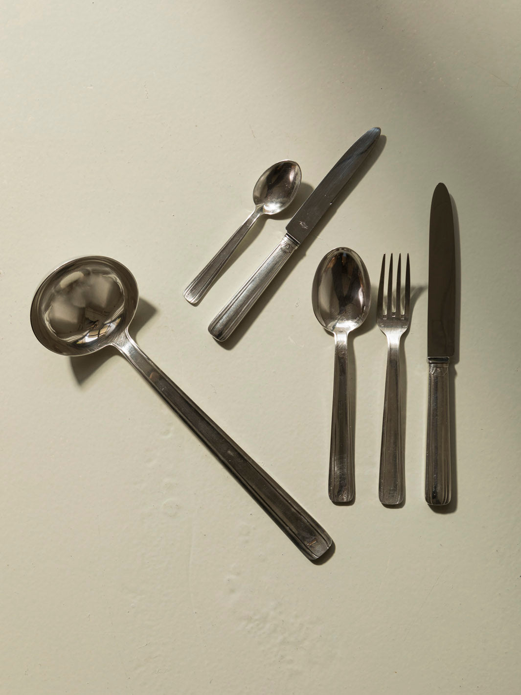 French Art Deco cutlery set for 12 people