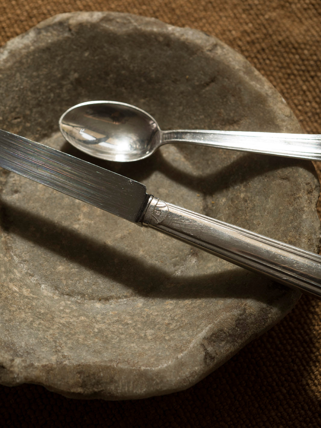 French Art Deco cutlery set for 12 people
