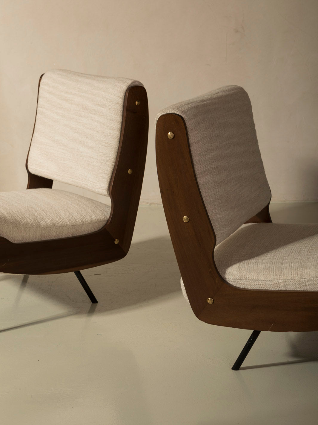 Pareja de butacas "836" de Gianfranco Frattini para Cassina años 60