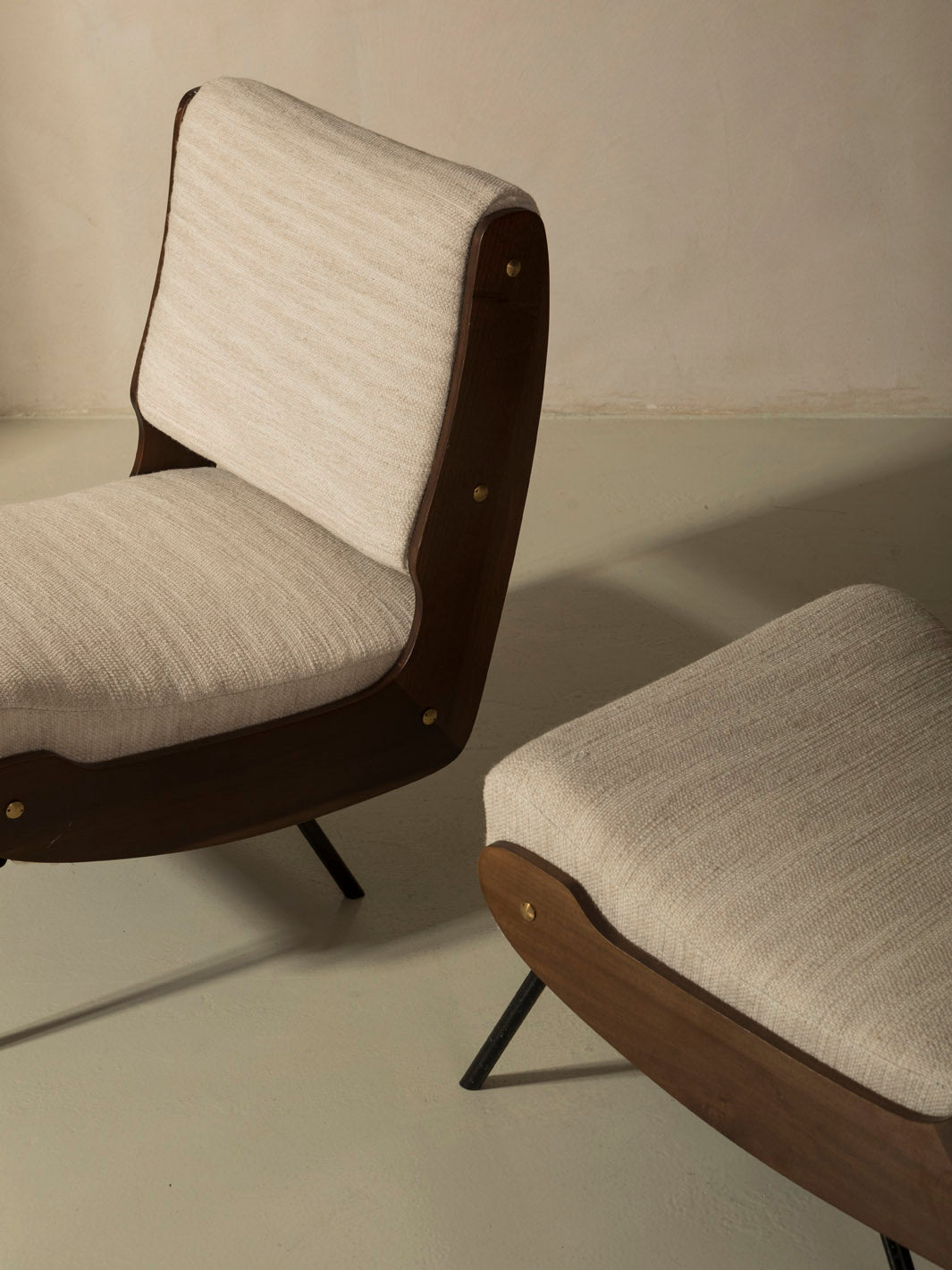 Pareja de butacas "836" de Gianfranco Frattini para Cassina años 60