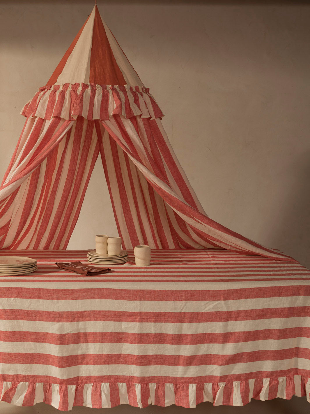 Canopy Sirkus Stripe Strawberry