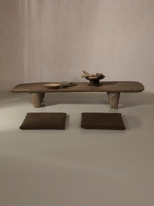 Set de Almohadones Zabutón Yakisugi Isabelle Yamamoto 55x55cm