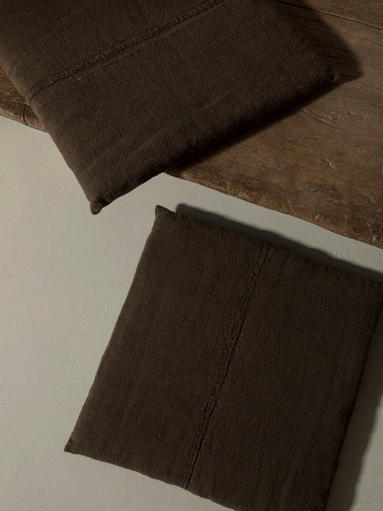 Set de Almohadones Zabutón Yakisugi Isabelle Yamamoto 55x55cm