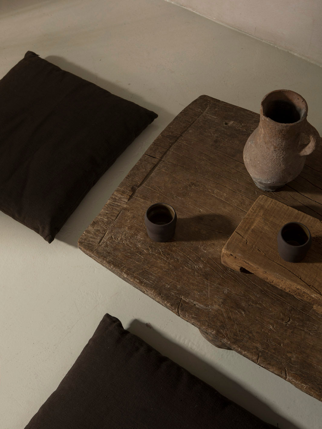 Set de Almohadones Zabutón Yakisugi Isabelle Yamamoto 55x55cm 3