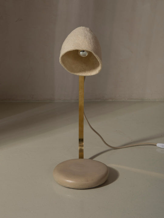Felt table lamp