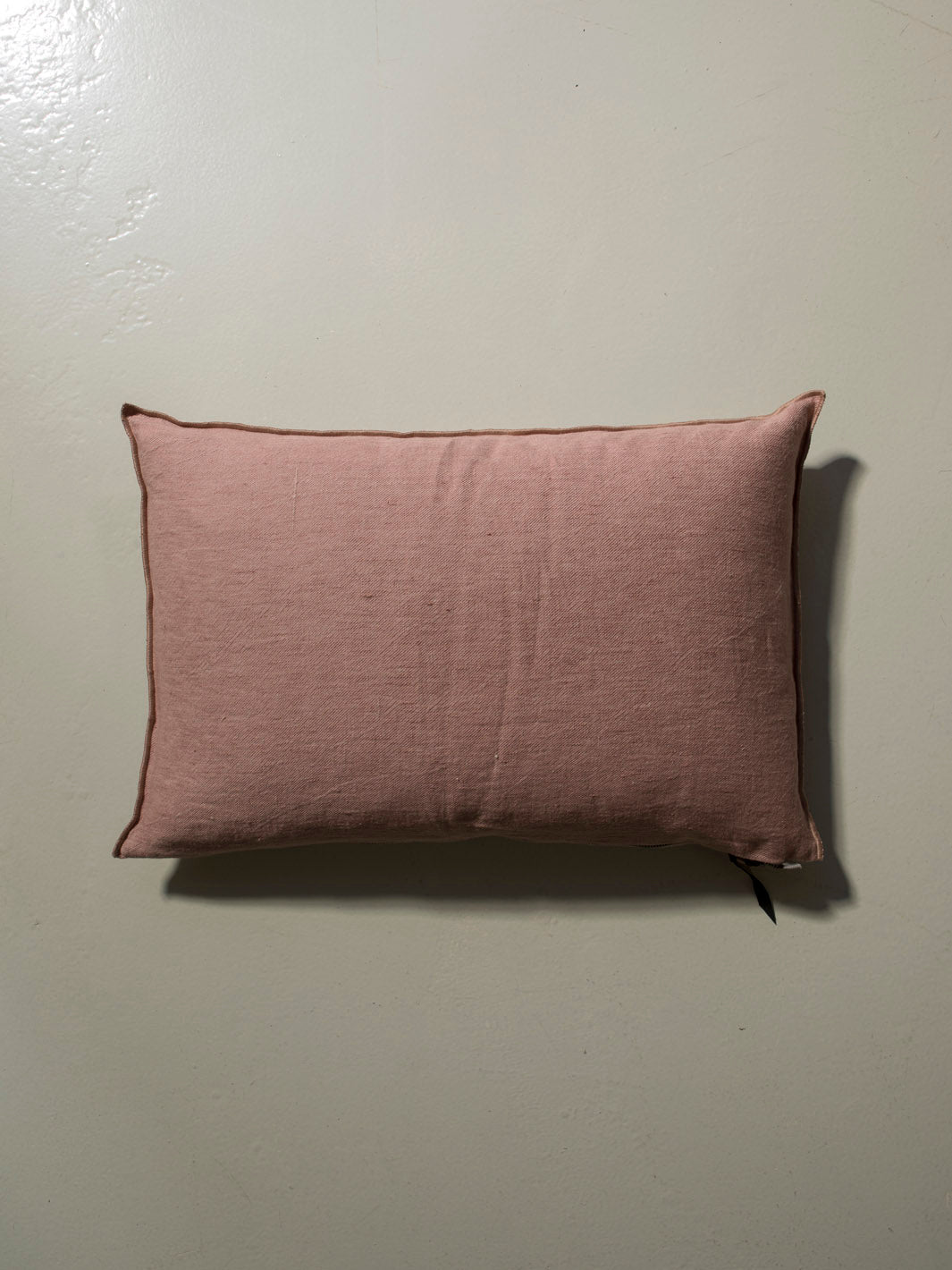 Almohadón de lino Bois de Rose / Givré Maison de Vacances 40x60cm
