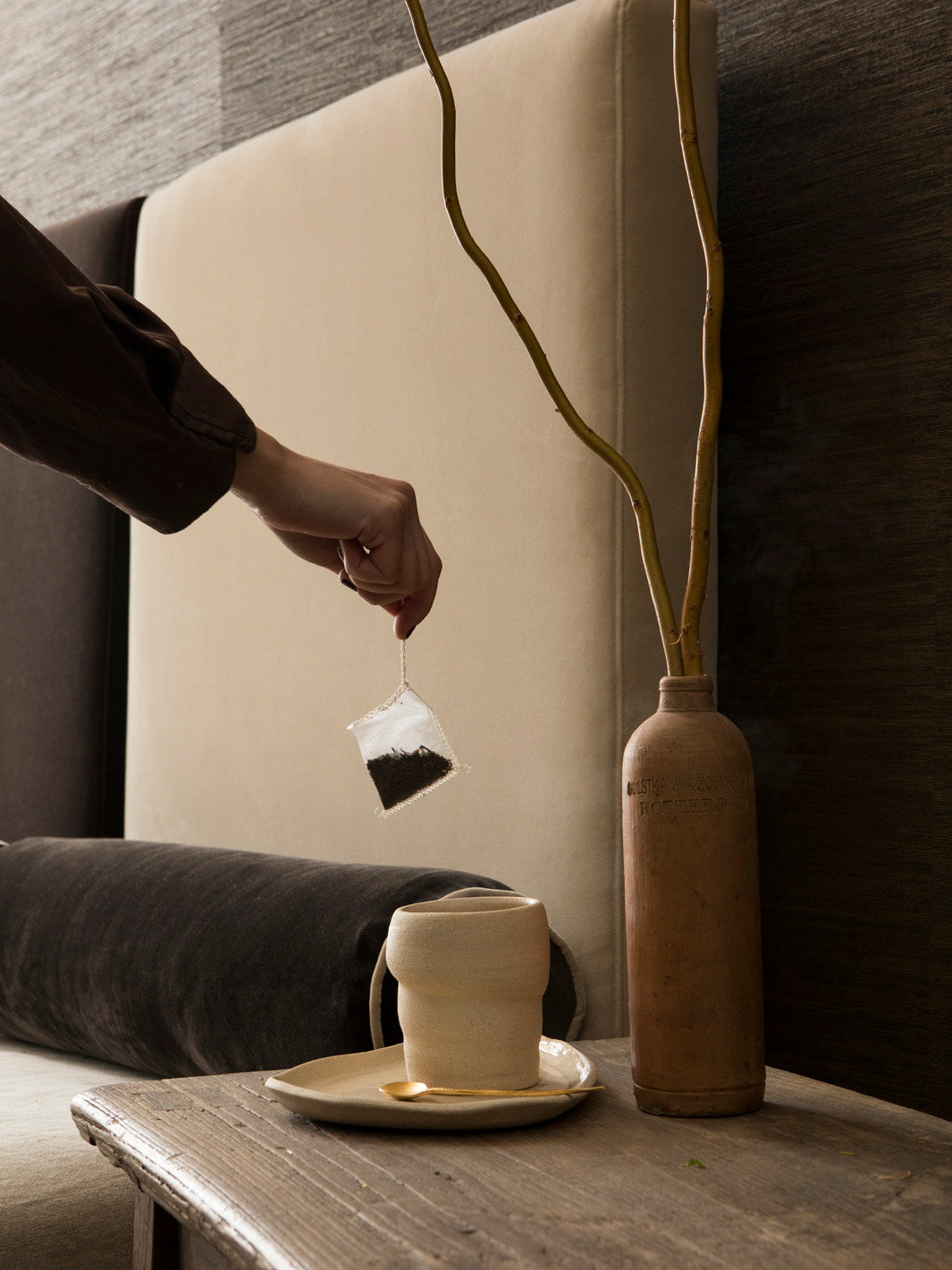 Cabecero Ikigai Coffee y Linen