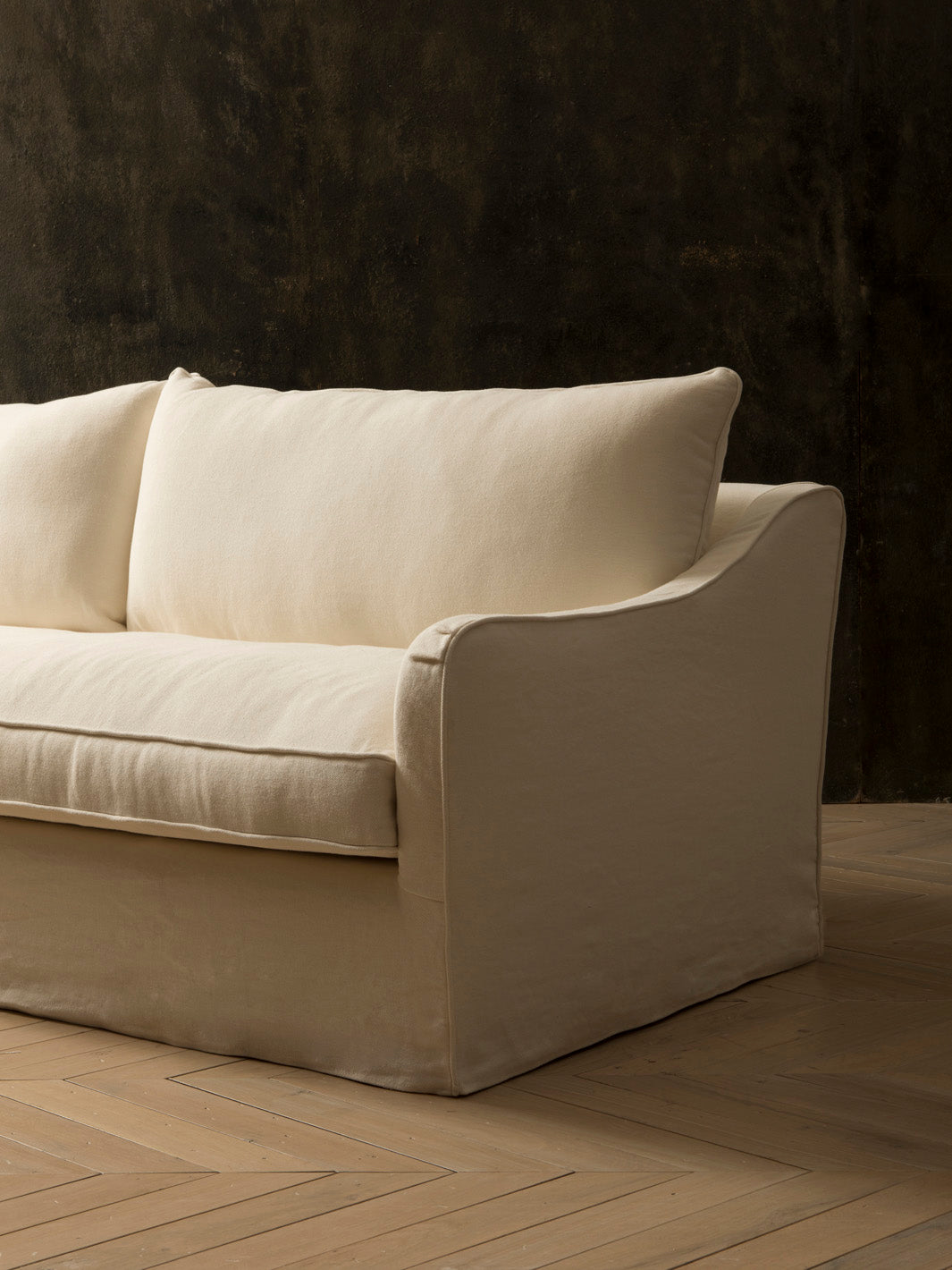 Soho Sofa Ivory Linen
