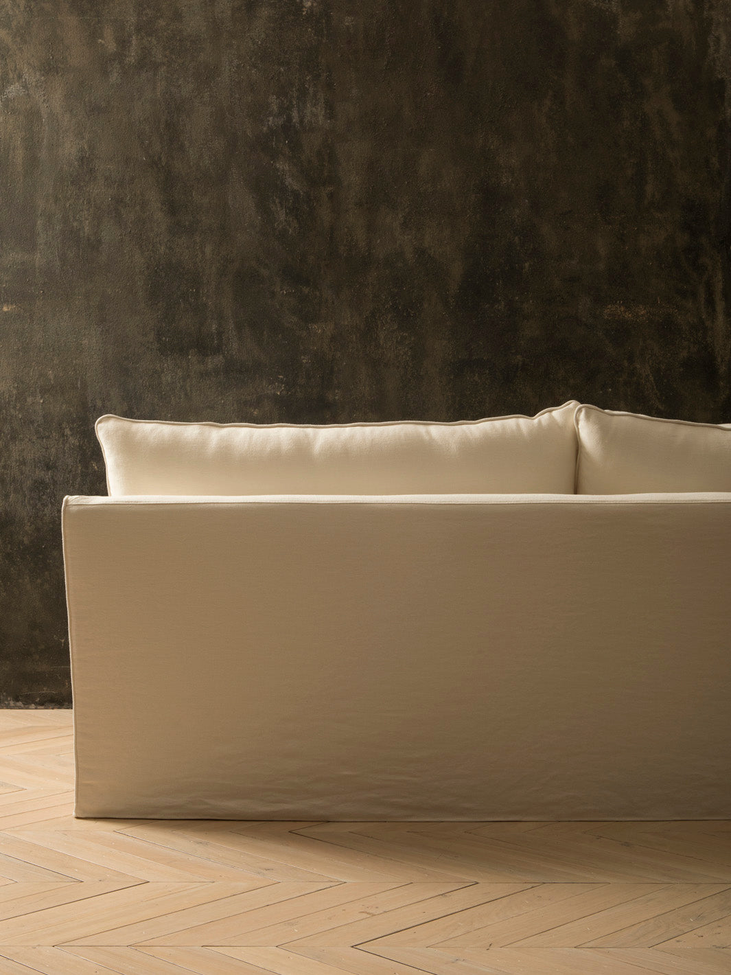Soho Sofa Ivory Linen