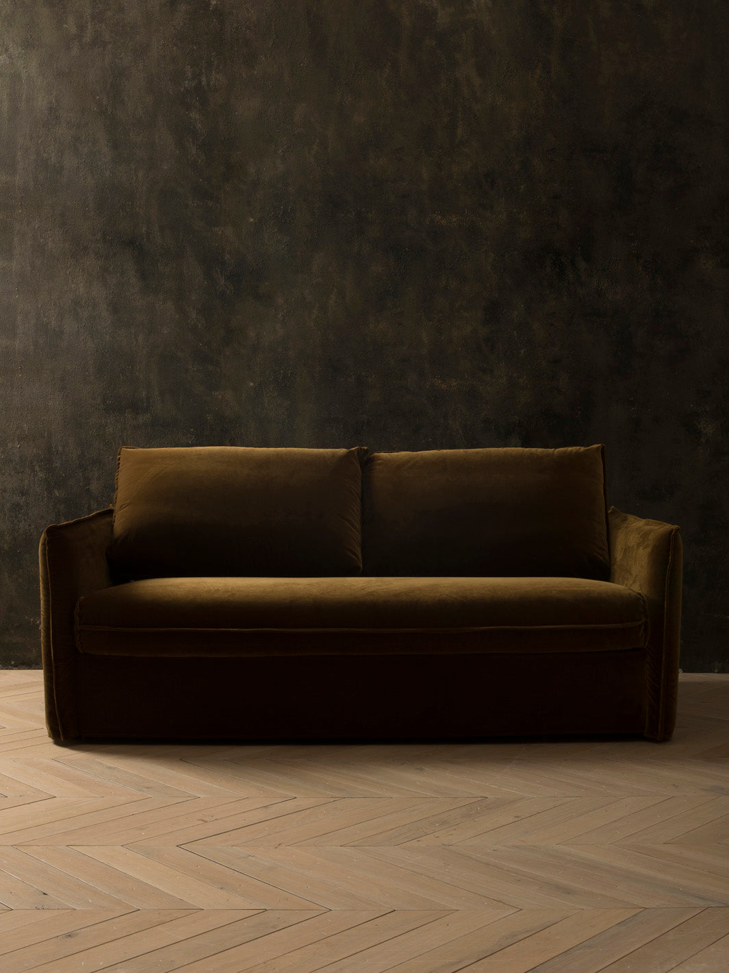 Urban Velvet Army Sofa Bed