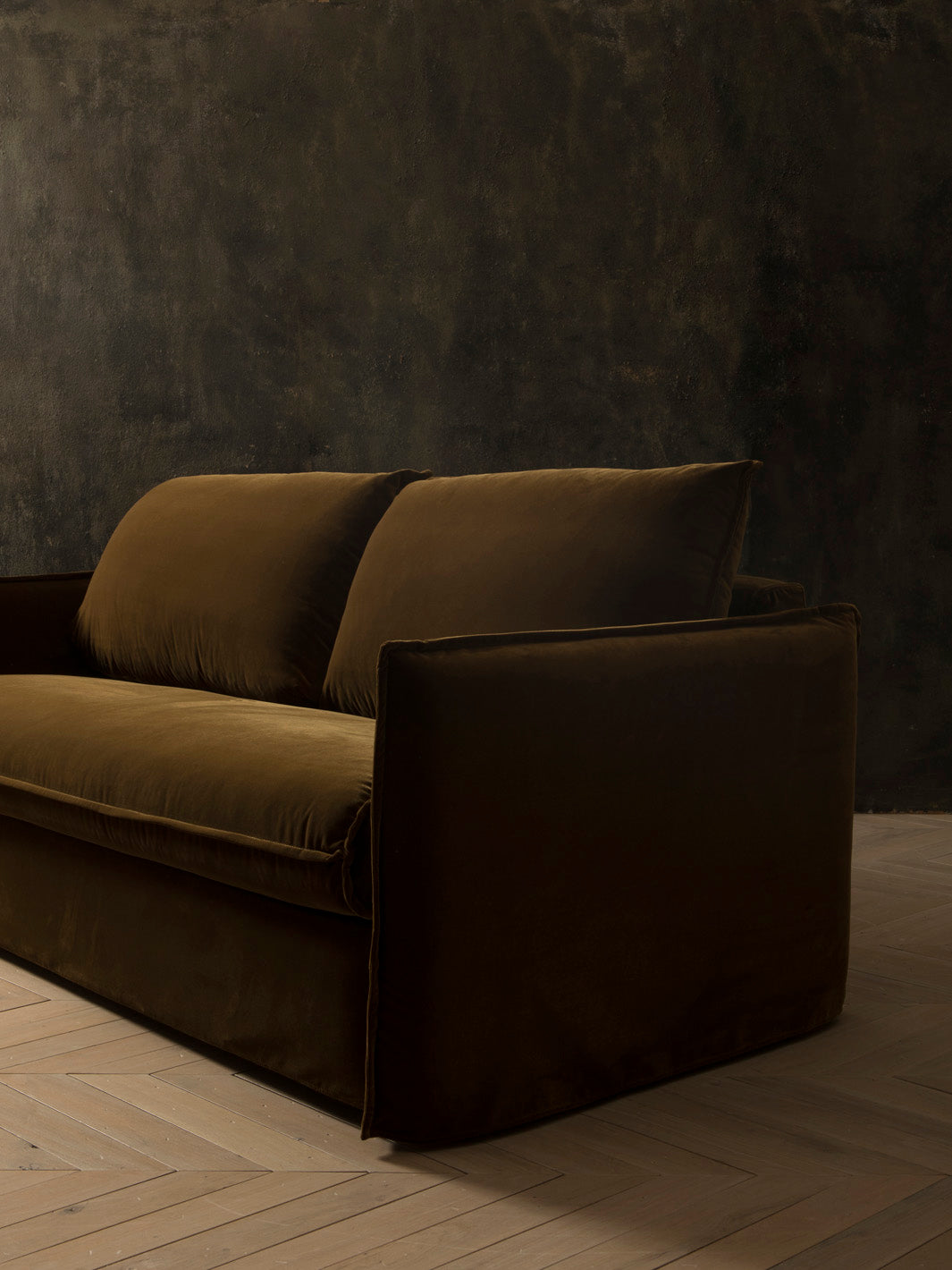 Urban Velvet Army Sofa Bed
