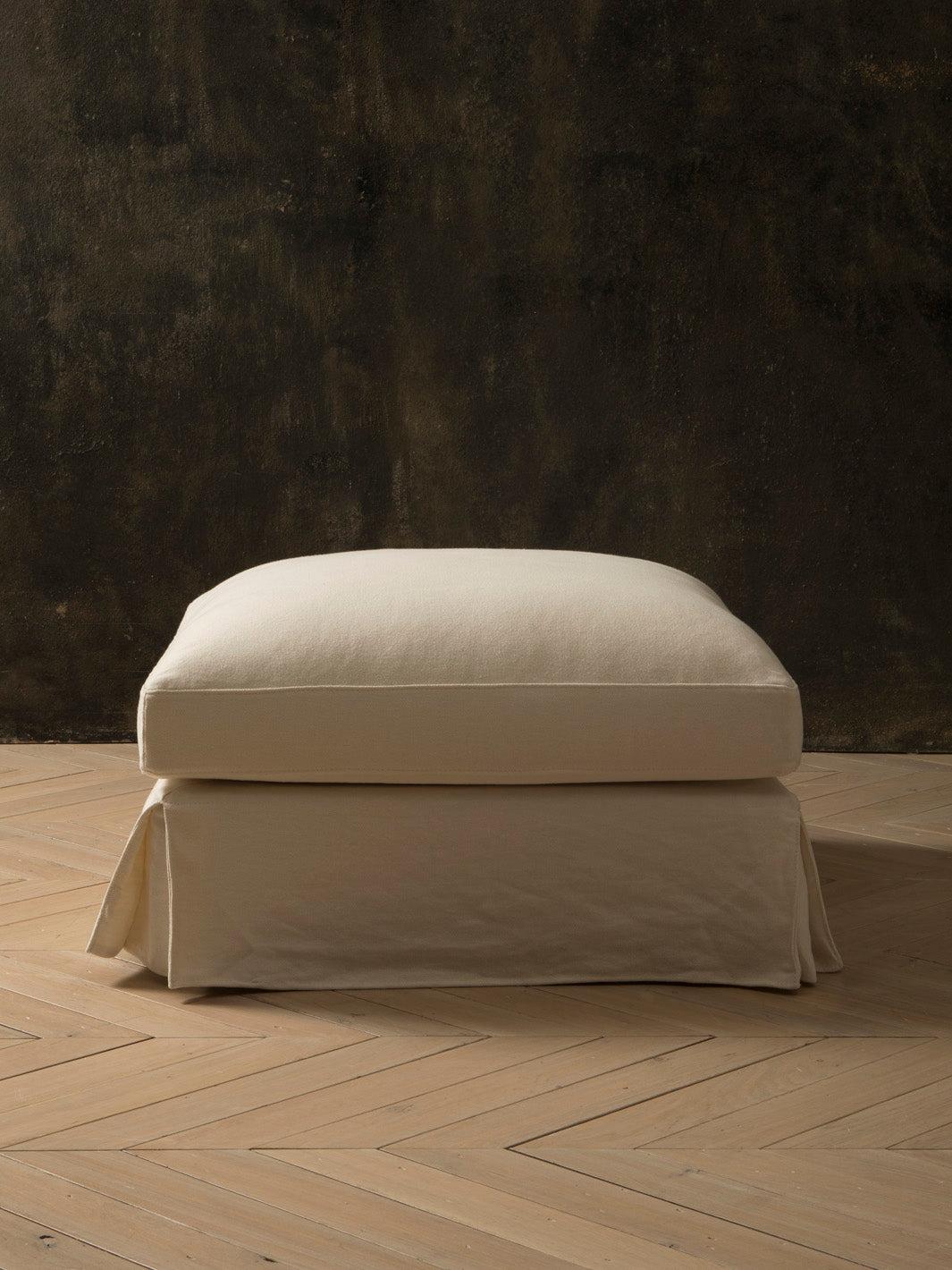 Pouf Amberes lino marfil